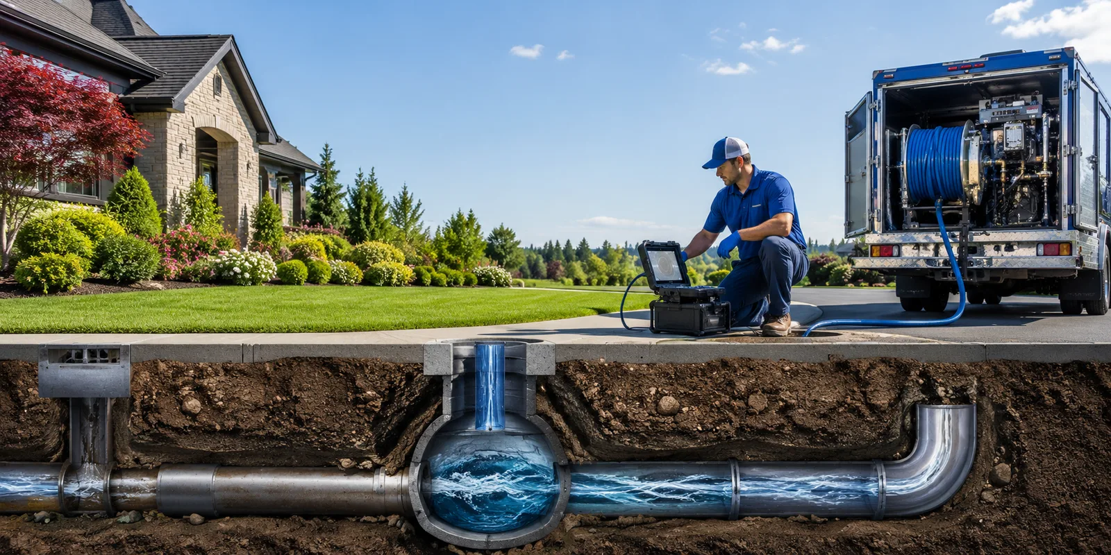 Drainage restoration information for Liberty, IN